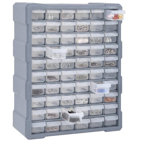 Skuffereol med 60 skuffer 38x16x47,5 cm - Skuffereol - Skuffereoler - Home & Living