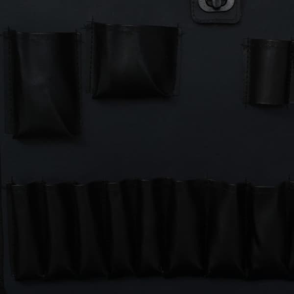 Verktygsväska 46x33x16 cm silver aluminium