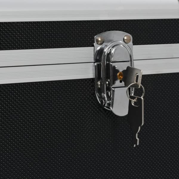 opbevaringskufferter 3 stk. aluminium sort