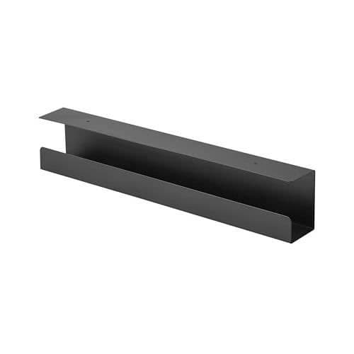 Kabelrörsorganisatör - EQUIP - 650863 - Svart - Enkel installation - Kabelskydd