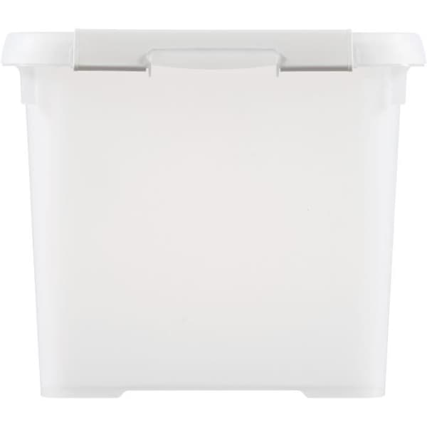 CURVER | HANDY PLUS 20L KLOSER VIT - 100% ÅTERVUNNEN, Förvaring, Mjölkig, 40 x 29 x 26 cm