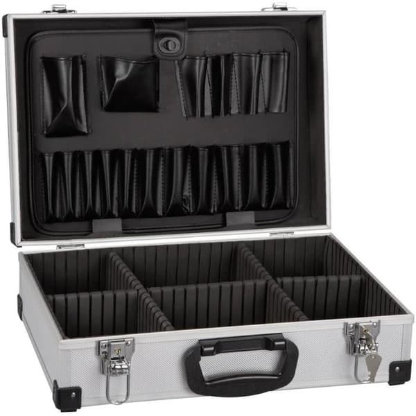 Verktygsväska oauppfylld - ALUTEC - 61000 - Grå - 430 x 315 x 140 mm - Vuxen