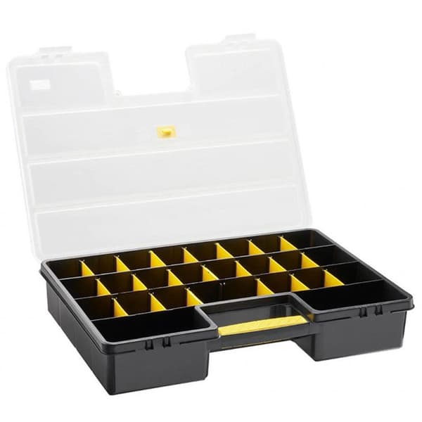 Verktygsförvaringslåda - Stanley - 1-92-762 - 25 fack - Plast - 46x8 cm