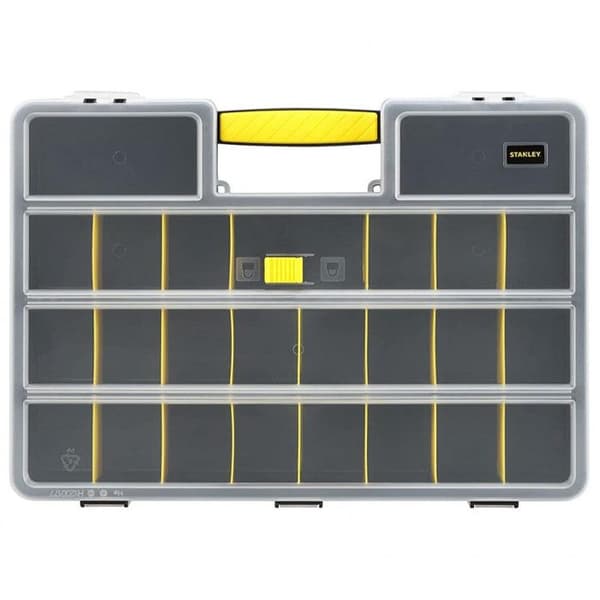 Verktygsförvaringslåda - Stanley - 1-92-762 - 25 fack - Plast - 46x8 cm