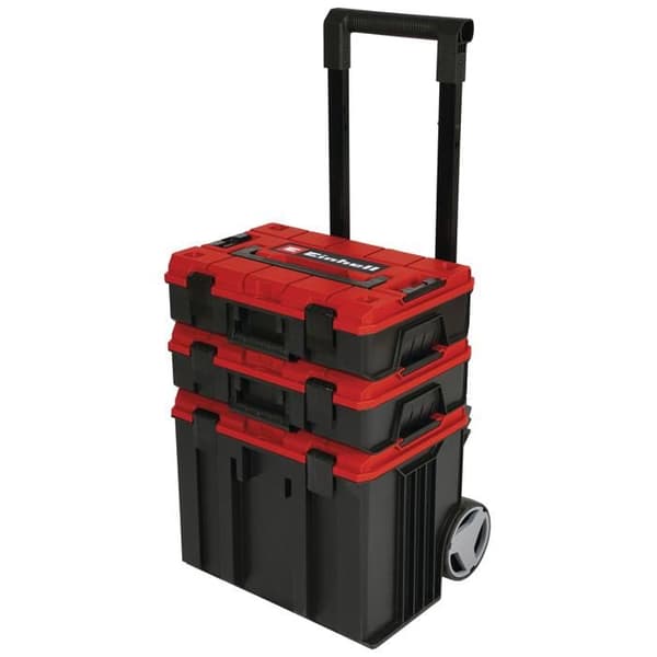 Einhell Tour de coffrets de rangement E-Case Tower (max 120 kg, för modulär förvaring av känslig utrustning)