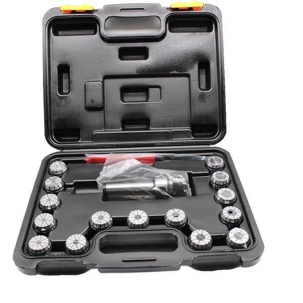 Precision MT3 Shank Spanner Set, ER32 Collet 3-20mm, Hög precision för fräsning,svart
