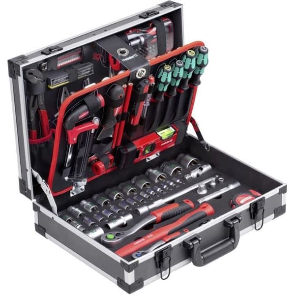 Meister WU8973750 Universal verktygsväska Utrustad 131 delar (L x B x H) 460 x 320 x 140 mm