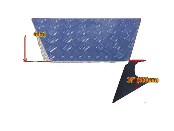 Alumiininen alustan työkalulaatikko, kestävä rakenne, T-lukko turvallisuus,736mm x 420mm x 460mm 736mmx420mmx460mm