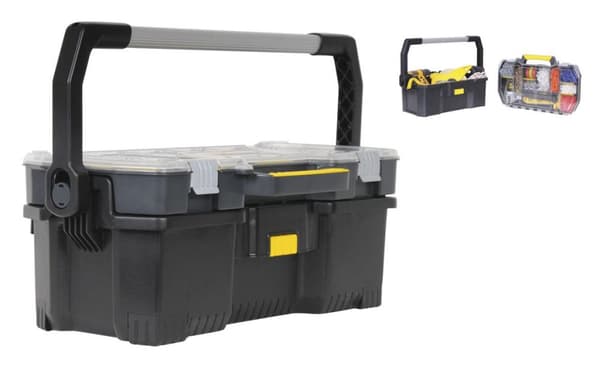 STANLEY LÅDA 19" MED ORGANISATOR
