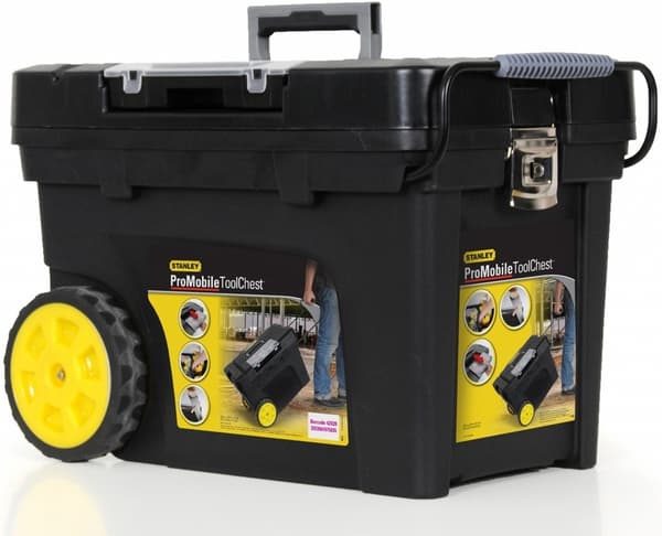 STANLEY BOX ON WHEELS MOBIL ENTREPRENØR 53 liter