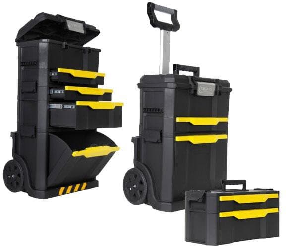 STANLEY MOBILE WORKSHOP BOX - 3 SEGMENT