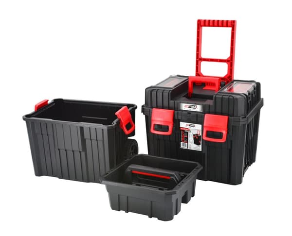 AWTOOLS VÆRKTØJSKASSE PÅ HJUL 450x360x640mm TUNGT