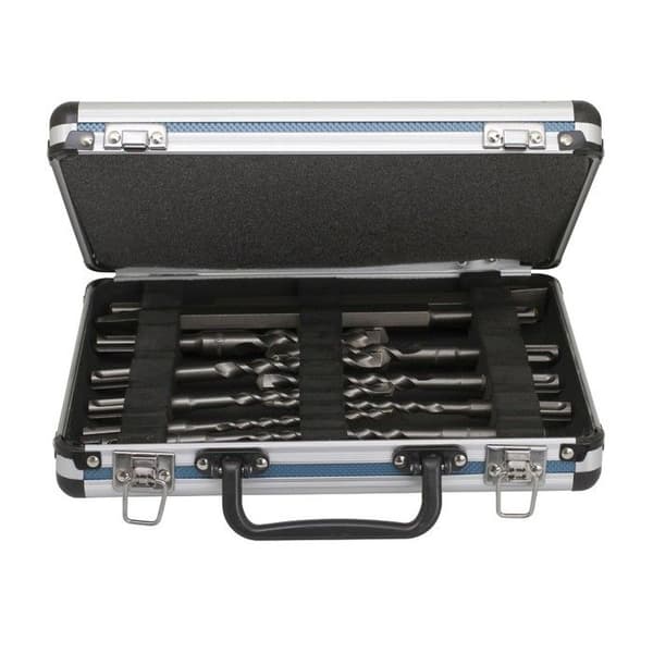 SDS-Plus tillbehörslåda - MAKITA - D-42400 - 11 borrar - Stål - Svart