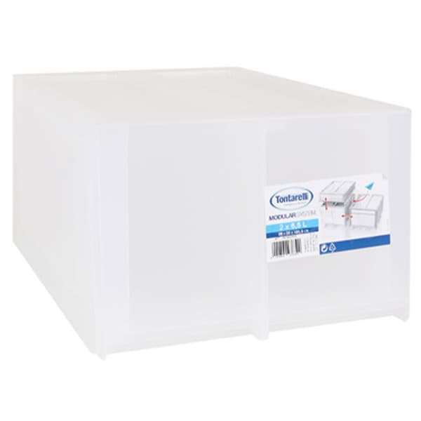 Tontarelli Udkast Dobbelt Høj Opbevaring 29x38x20.5 Cm Modular Transparent
