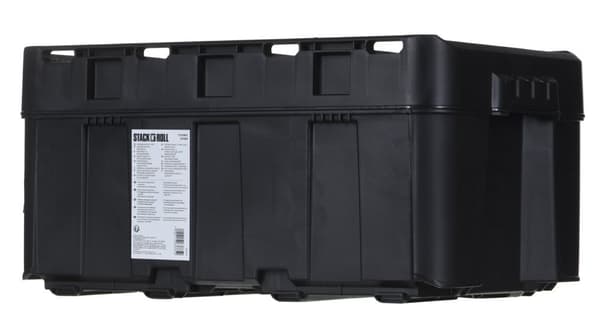 Verktygslåda KETER Stack'N'Roll (17210831/253380) med 3 arrangörer Svart