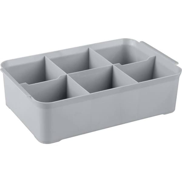 Curver 243860 HANDY förvaringsbox (L x B x H) 275 x 175 x 75 mm Silver 1 st.