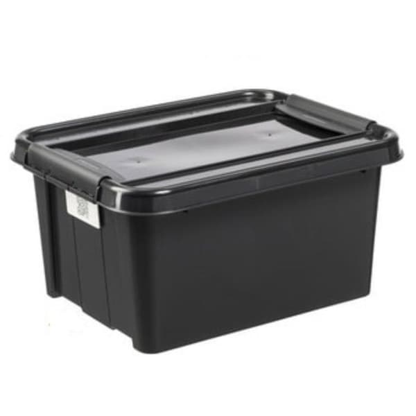 Probox återvinningsförvaringslåda - färg: Svart - storlek hxlxl (mm): 169x390x510 volym (l): 21l Färg: Svart - Storlek hxlxl
