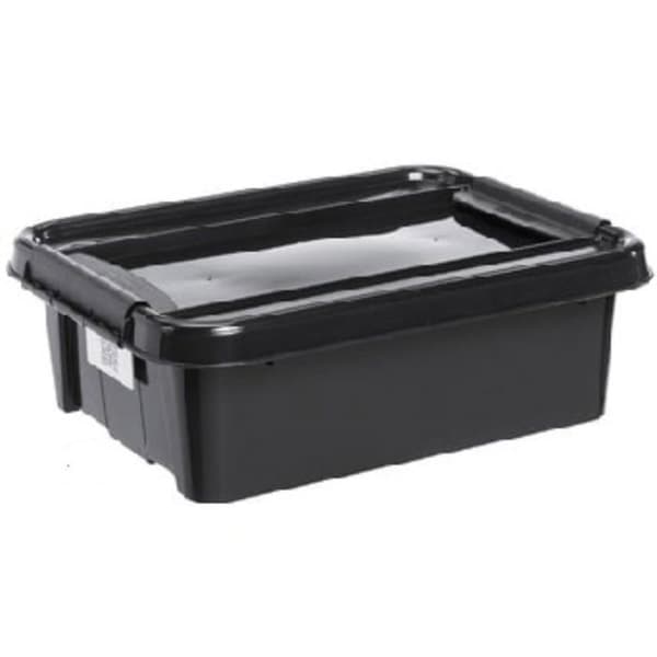 Probox återvinningsförvaringslåda - färg: Svart - storlek hxlxl (mm): 169x390x510 volym (l): 21l Färg: Svart - Storlek hxlxl