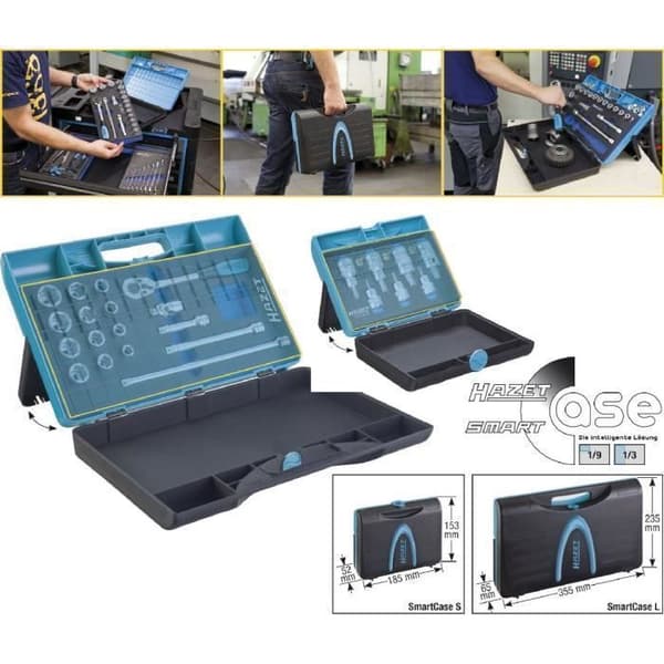 Hazet SmartCase Verktygslåda - Höjd x Bredd x Djup: 355 x 235 x 65 - 165-L