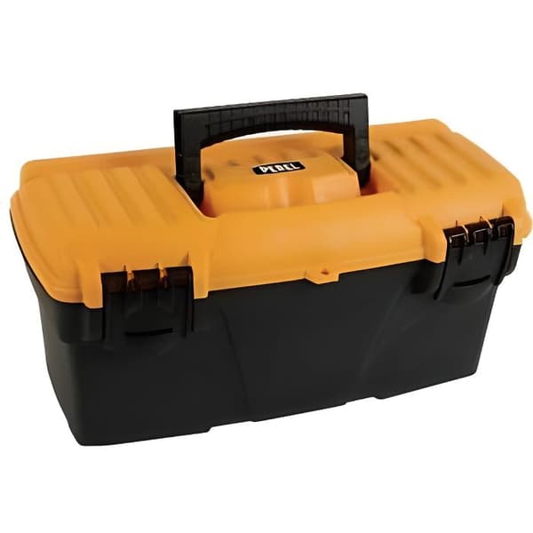 Verktygslåda 13 - VELLEMAN - Avtagbar korg - Dimensioner 320 x 165 x 136mm