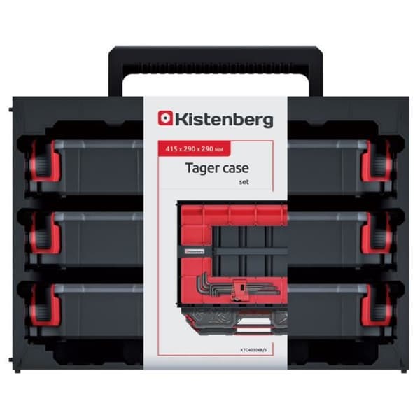 Kistenberg Tagercase 40 verktygsväska KTC40306B-S411