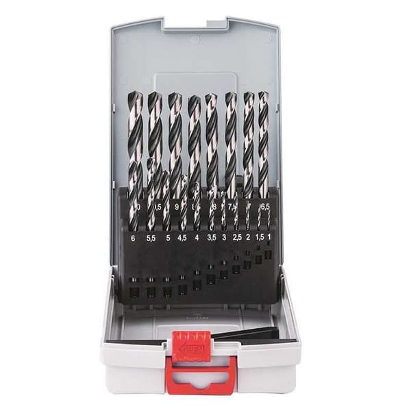 BOSCH Låda med 19 HSS PoinTeQ metallborrar - 2608577351