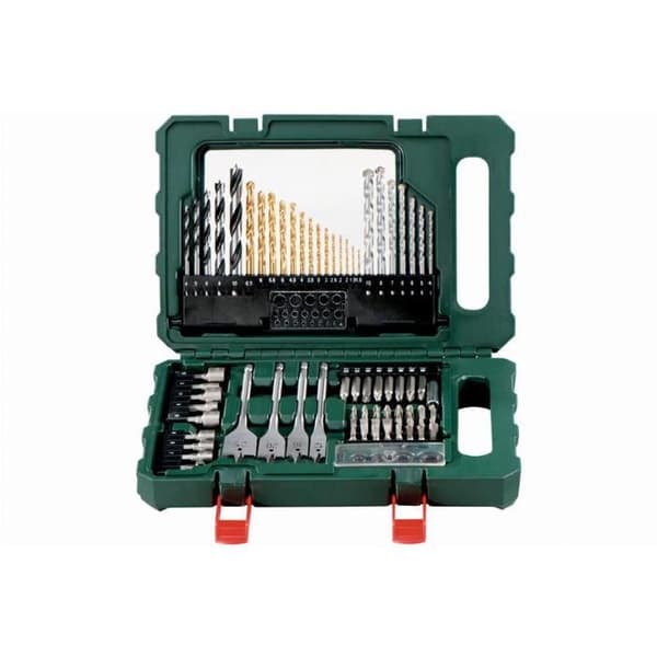 METABO Tillbehörssats - 86 delar - 14 HSS-TIN metallborr