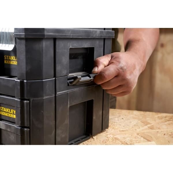 Mallette Grand Volume med Verktygslåda Tstak-Fatmax STANLEY 23L - 44 x 33,17 x 32,61 cm - FMST1-71971