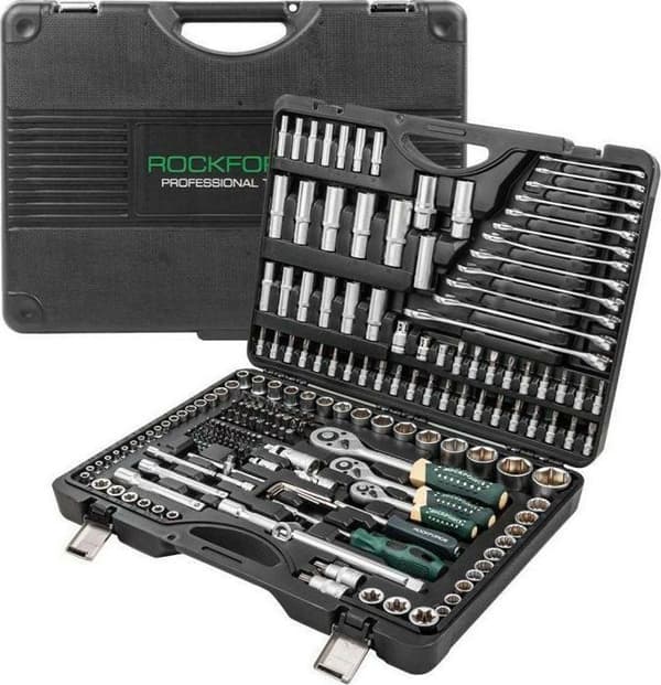 Rockforce / wmc - RF-38841+3 - ENSEMBLE D'OUTILS ROCKFORCE 216 + 3 st. 1/23/8''1/4'''