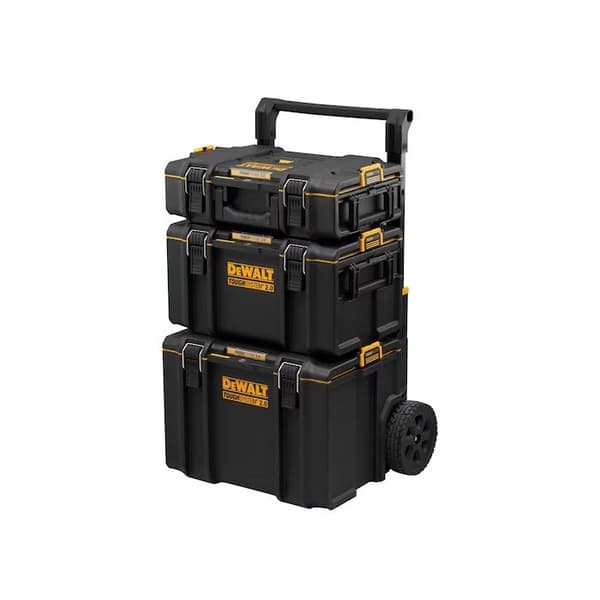 Kit för lagring TOUGHSYSTEM 2.0 - DEWALT - DS165, DS300 och DS450 - Förstärkt låsning - Vattentålighet IP65