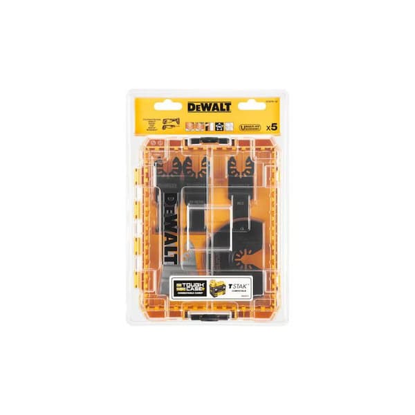 Coffret med 5 oscillerande tillbehör för multi-verktyg - DEWALT - DT20761-QZ