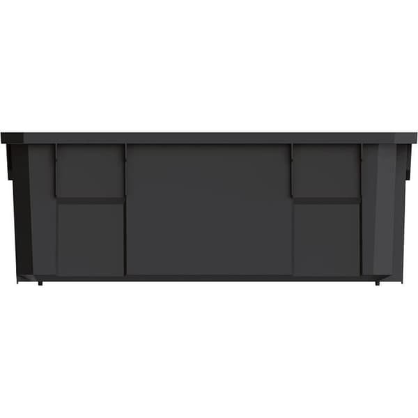 Crate Toolbox Modulkiste X-Block Ladefähigkeit upp till 50 KG Stapelbar plast Svart 544 x 362 x 200 MM