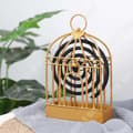 Miniatyrbild 3 av 4: TD® Bird Cage Myggspiralhållare Myggspiral Hängande Bärbar Myggspollåda Eldjärn Myggspollåda
