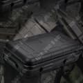 Miniatyrbild 3 av 4: TD® Large Black Box Tool Outdoor Survival Kit Vattentät Stötsäker Box Förseglad Box Outdoor Survival Storage Box