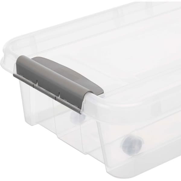 Siguro Pro Box Förvaringslåda Under Sängen 31 l, 39,5 × 17,5 × 72 cm, transparent