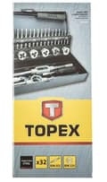 Pikkukuva 3 / 4: Topex M3-M12 -kierrepora- ja -uurreporasarja, 32 osaa