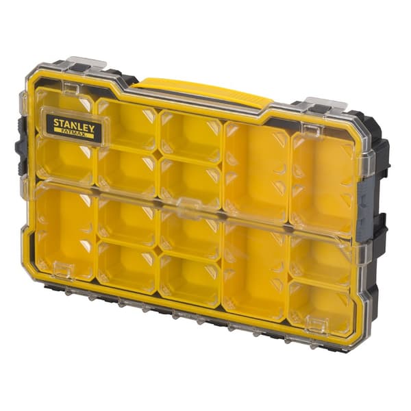 Stanley FMST1-75779 værktøjskasse Lille kasse med dele Polycarbonat (PC) Sort, Gul