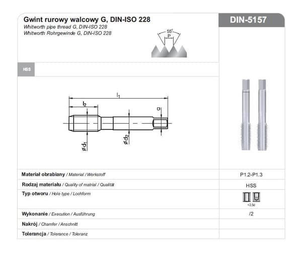 FANAR TANPAP 1/2" NGRA/2