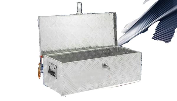 Aluminium Pickup Truck Verktygslåda, Hållbar Konstruktion, Säker Låsning, Väderbeständig