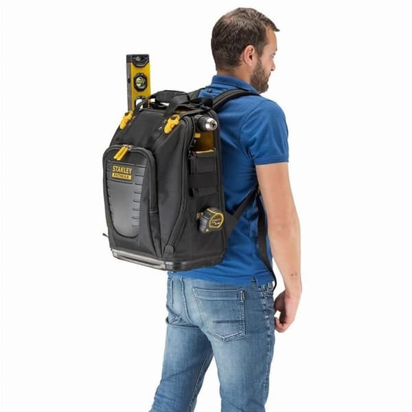 STANLEY Quick Access FatMax Ryggsäck - FMST1-80144 - Svart - Slitstarkt 600x600 denier tyg
