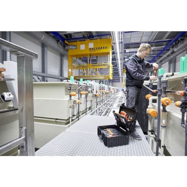 Verktygsväska - WIHA - 40523 - 80 st - Polypropen - Svart - Professionell