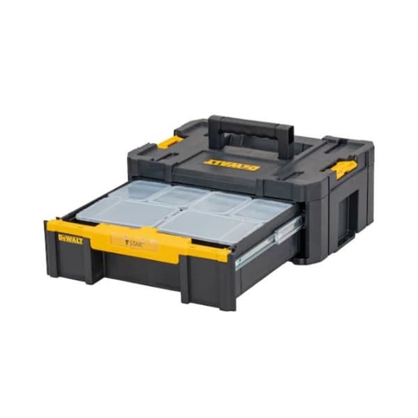 Förvaringslåda - DEWALT TSTAK III - Svart, Gul - Dimensioner: 440 mm