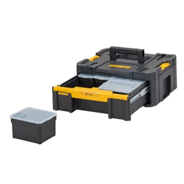 Förvaringslåda - DEWALT TSTAK III - Svart, Gul - Dimensioner: 440 mm