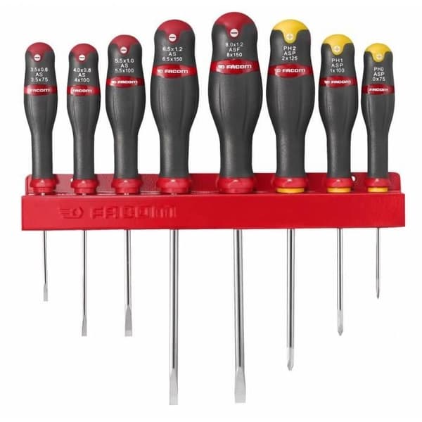 Probag FACOM Textile Toolbox - BS.T20CM1PB (levereras med 8 Protwist-skruvar + 9 OVG-kombinycklar + 9 hannycklar + tång
