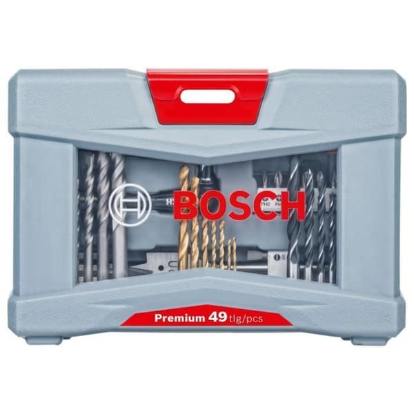 Premium tillbehörsset för borrning och skruvning (49 st) - BOSCH