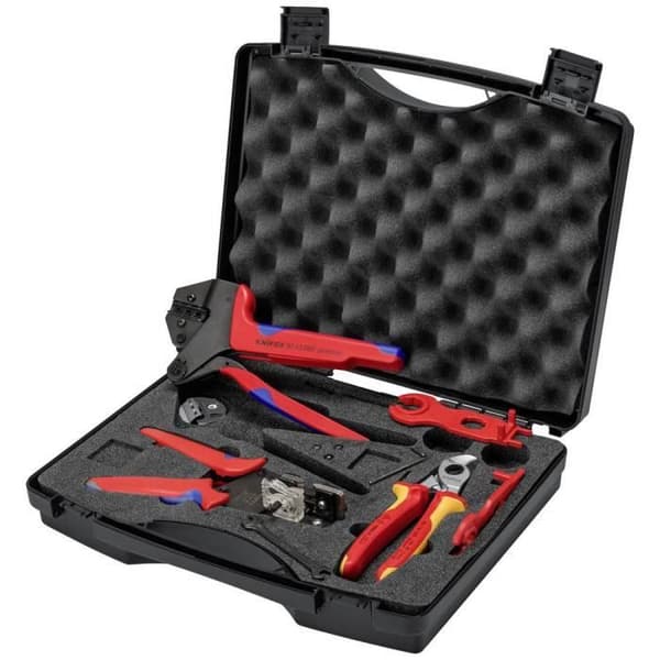 Utrustad verktygsväska - KNIPEX - 97 91 04 V01 - 4 fack - Stål och plast
