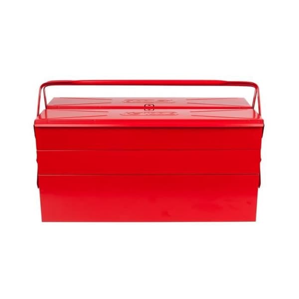 Verktygslåda - KS TOOLS - 999.0120 - Metallsats med 5 fack - L.420 mm - Nitrade leder