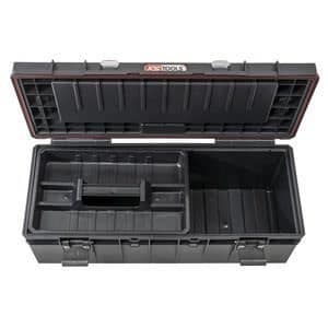 Verktygslåda - KS TOOLS - 850.0383 - 650x270x272mm - Avtagbart handtag - Svart PVC