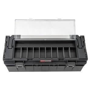 Verktygslåda - KS TOOLS - 850.0383 - 650x270x272mm - Avtagbart handtag - Svart PVC