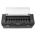Miniatyrbild 2 av 4: Verktygslåda - KS TOOLS - 850.0383 - 650x270x272mm - Avtagbart handtag - Svart PVC